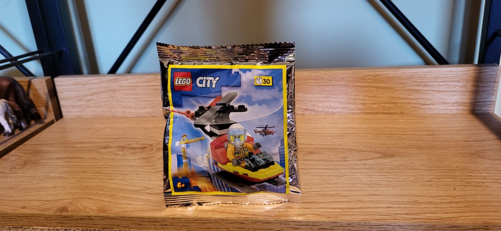 Lego City 952301 Helikopter straży pożarnej saszetka z klockami