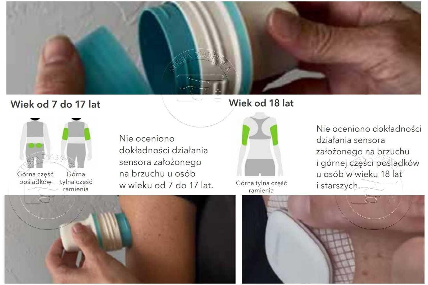 5 x Sensor CGM – Medtronic SIMPLERA Sync™ do Pompy + Aplikator + Gazik