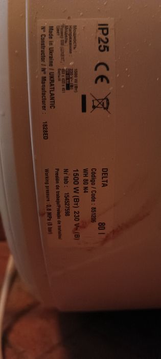 Termo-acumulador Delta 80l