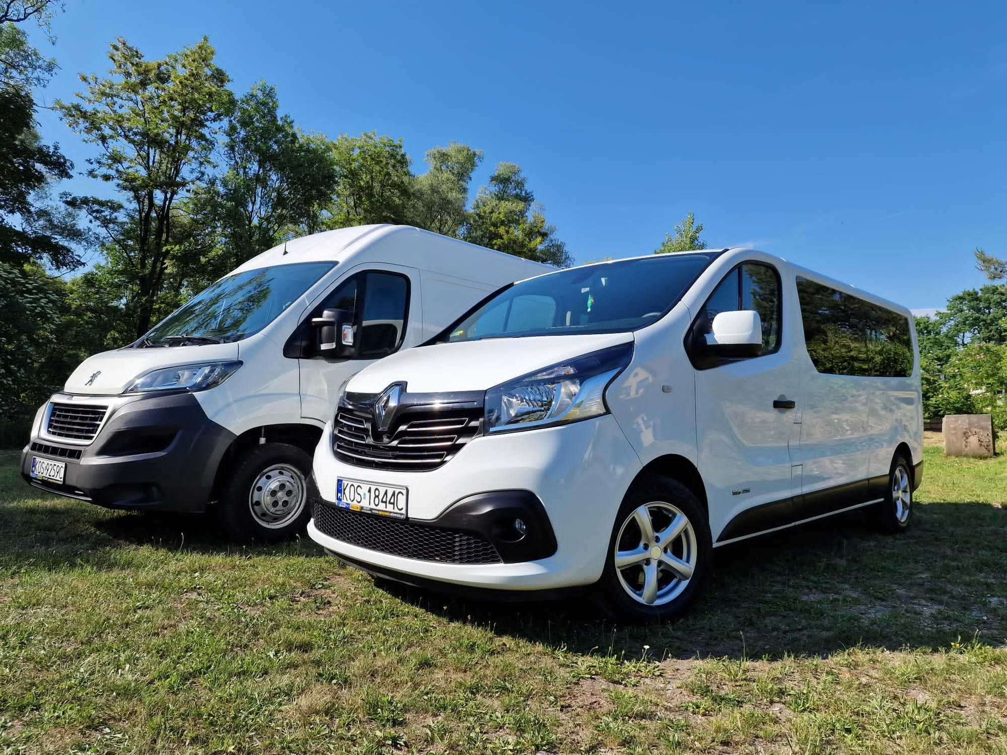 Wynajem busa busów 9 osobowego, dostawczego, wypożyczalnia