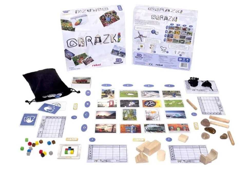 Настольная игра Иллюстрации, Картинки, Pictures, Obrazki Польская  7+