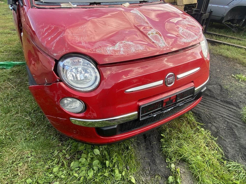 Fiat 500 części klapa zderzak silnik ćwiartka
