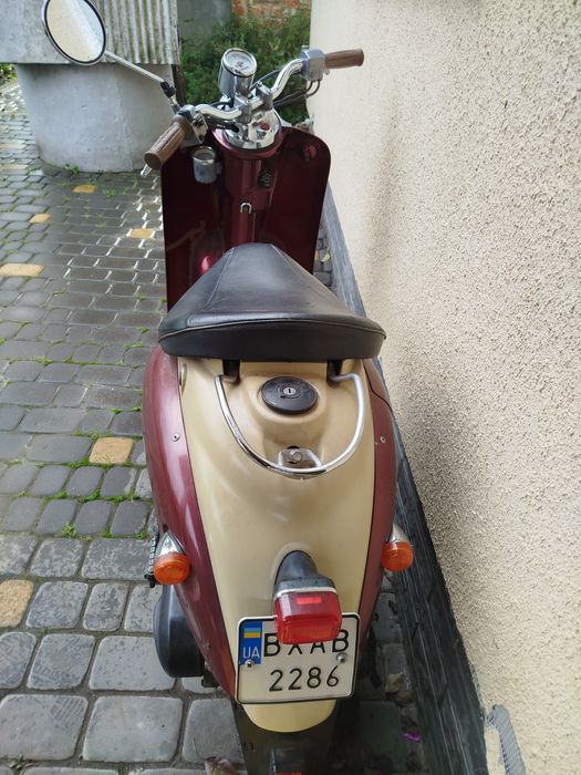 Yamaha Vino 2T на номерах