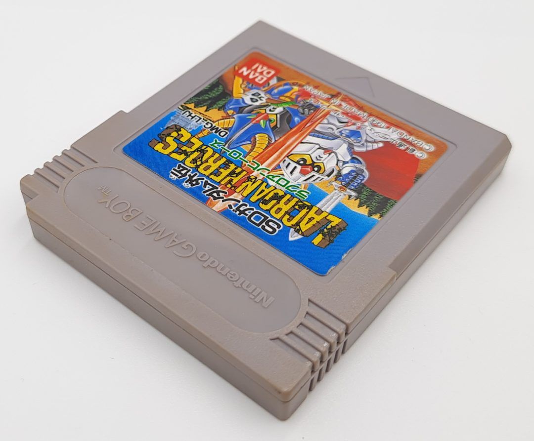 Stara gra kolekcjonerska na konsole Game boy Lacroan Heroes dmg-lhj