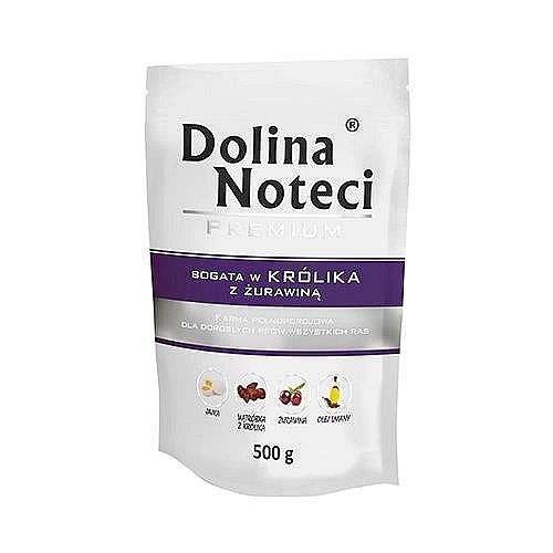 Dolina Noteci Premium Bogata W Królika Z Żurawiną 500g