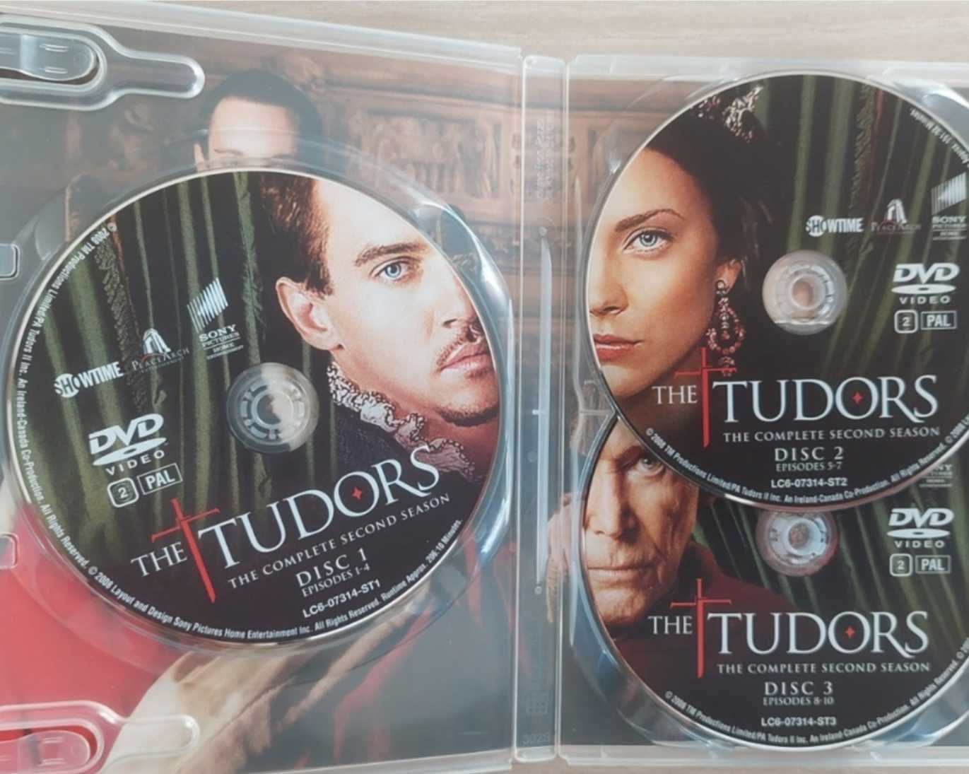 Dynastia Tudorów Sezon 2 3xDVD - PL