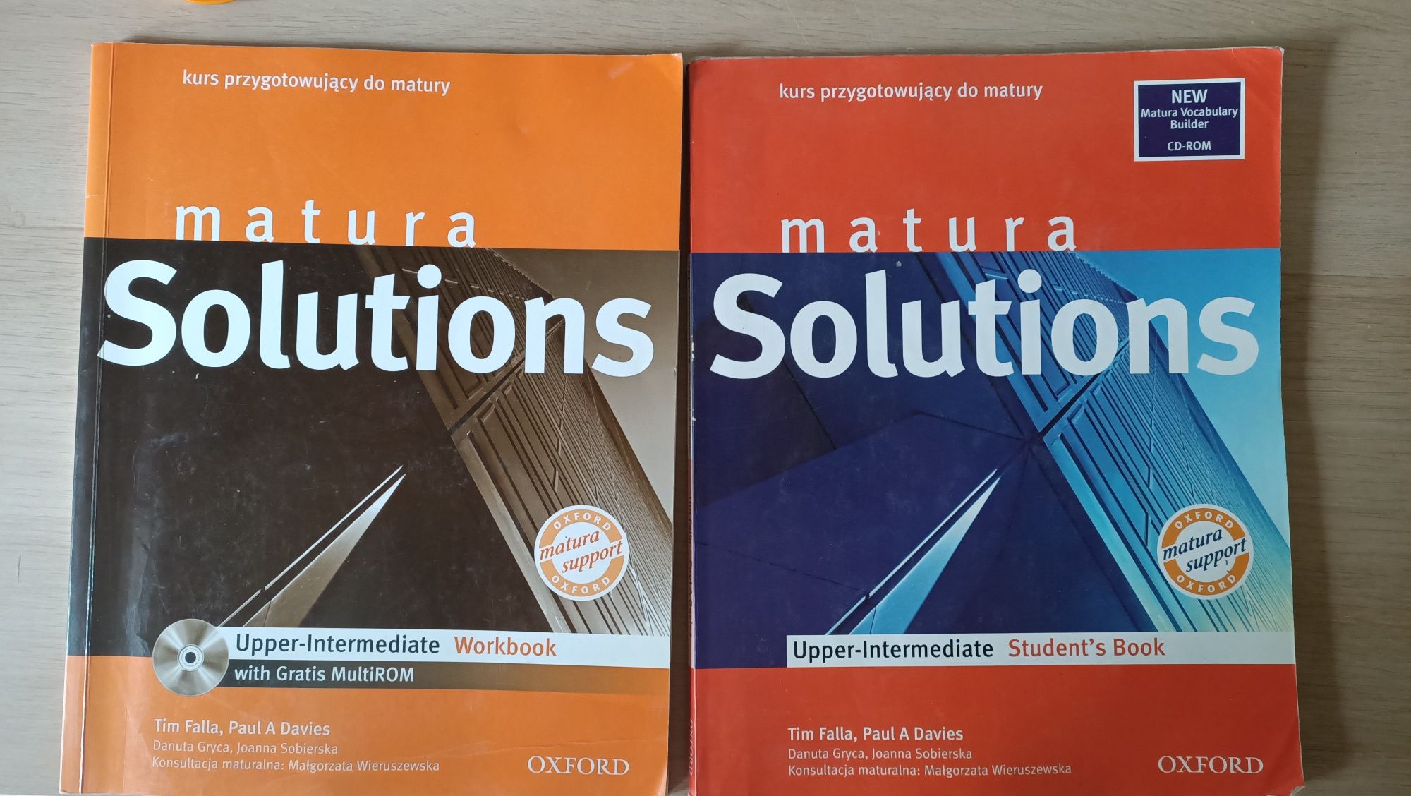 Podręcznik książka matura solutions kurs przy przygotowujący do matury