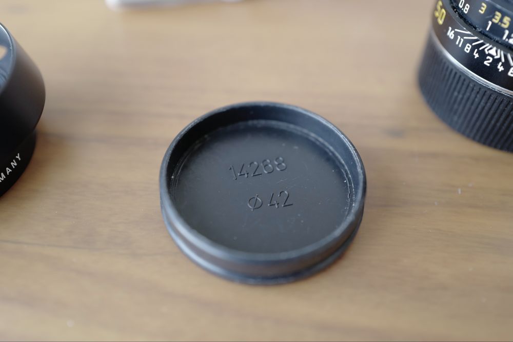 LEICA SUMMICRON-M 1:2/50MM PRE-ASPH v.lV (conjunto completo)