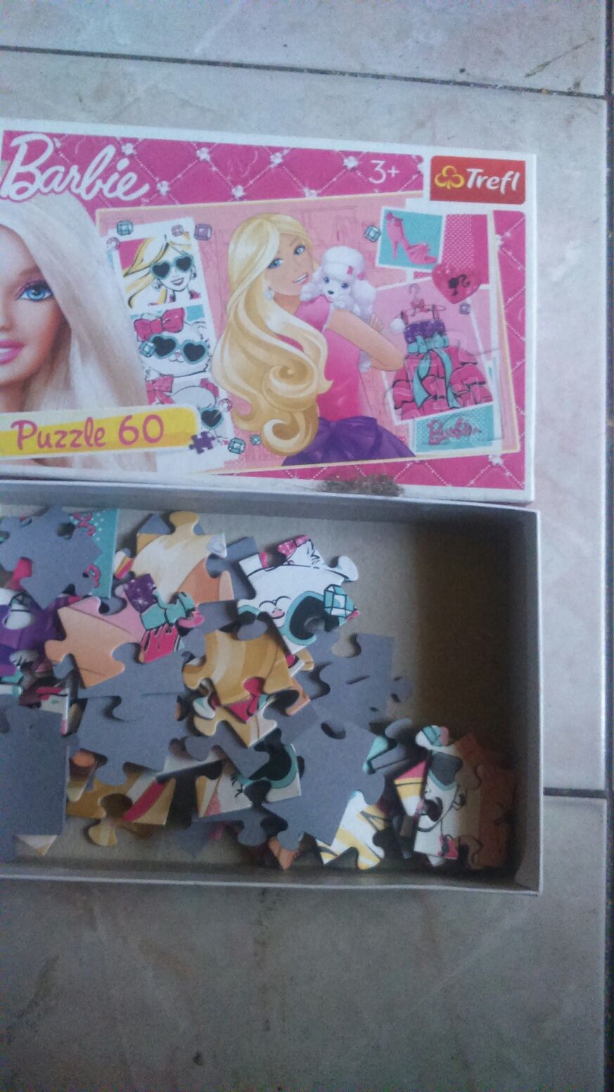 Puzzle barbie