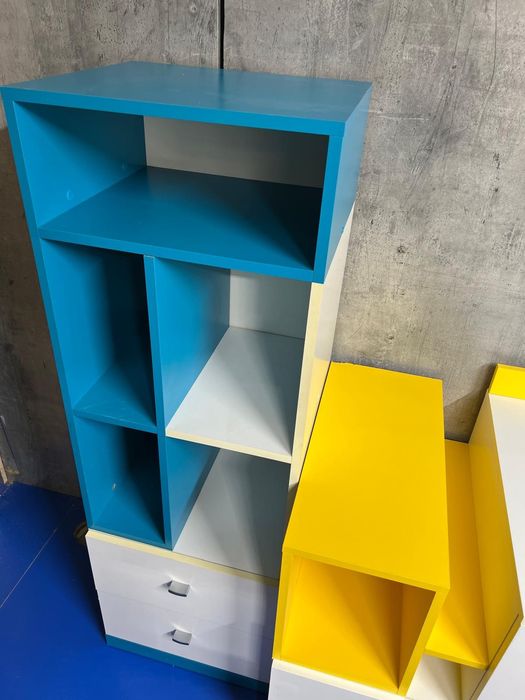 Zestaw mebli dziecięcych jak ikea Biurko + Dwa Regały *Dostawa Gratis*