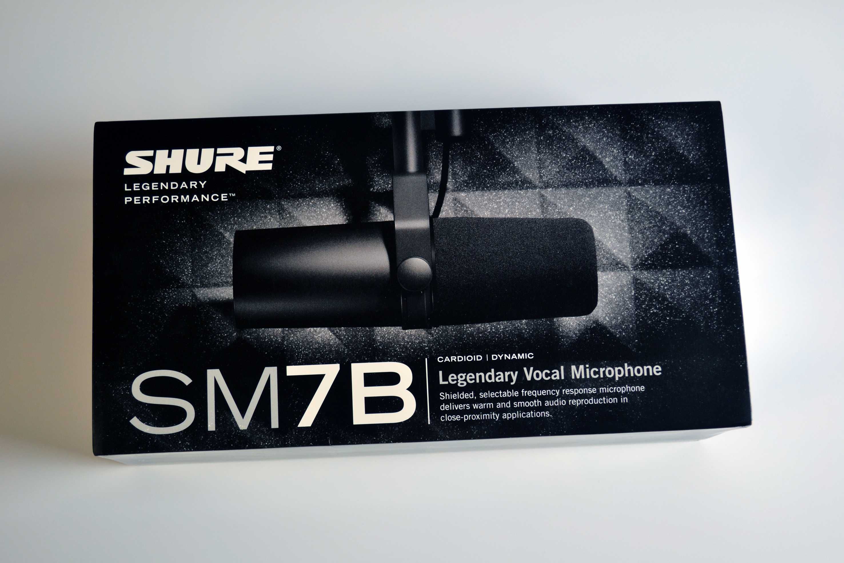 Новый микрофон Shure SM7B