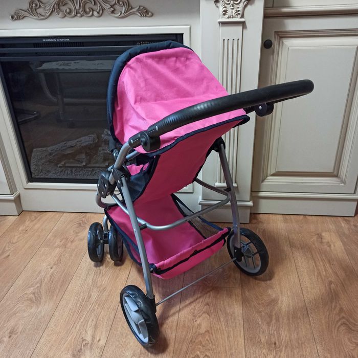 Велика коляска, візок  2 в 1 для ляльки , пупса, бебі борна, реборна