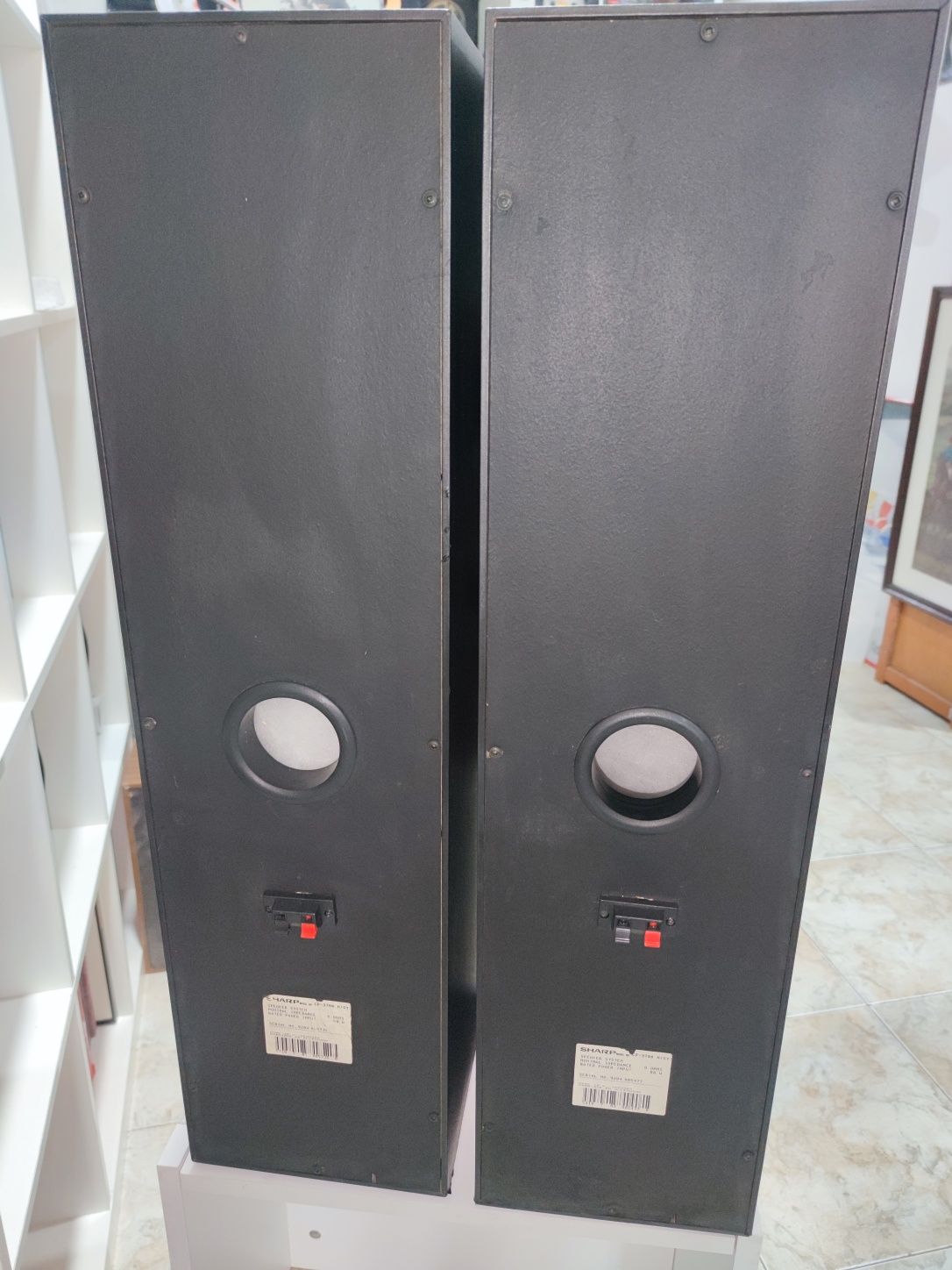 Colunas SHARP CP-3700 muito bom estado 50W