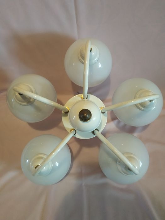 Komplet oświetlenie Żyrandol kule Lampa stojąca