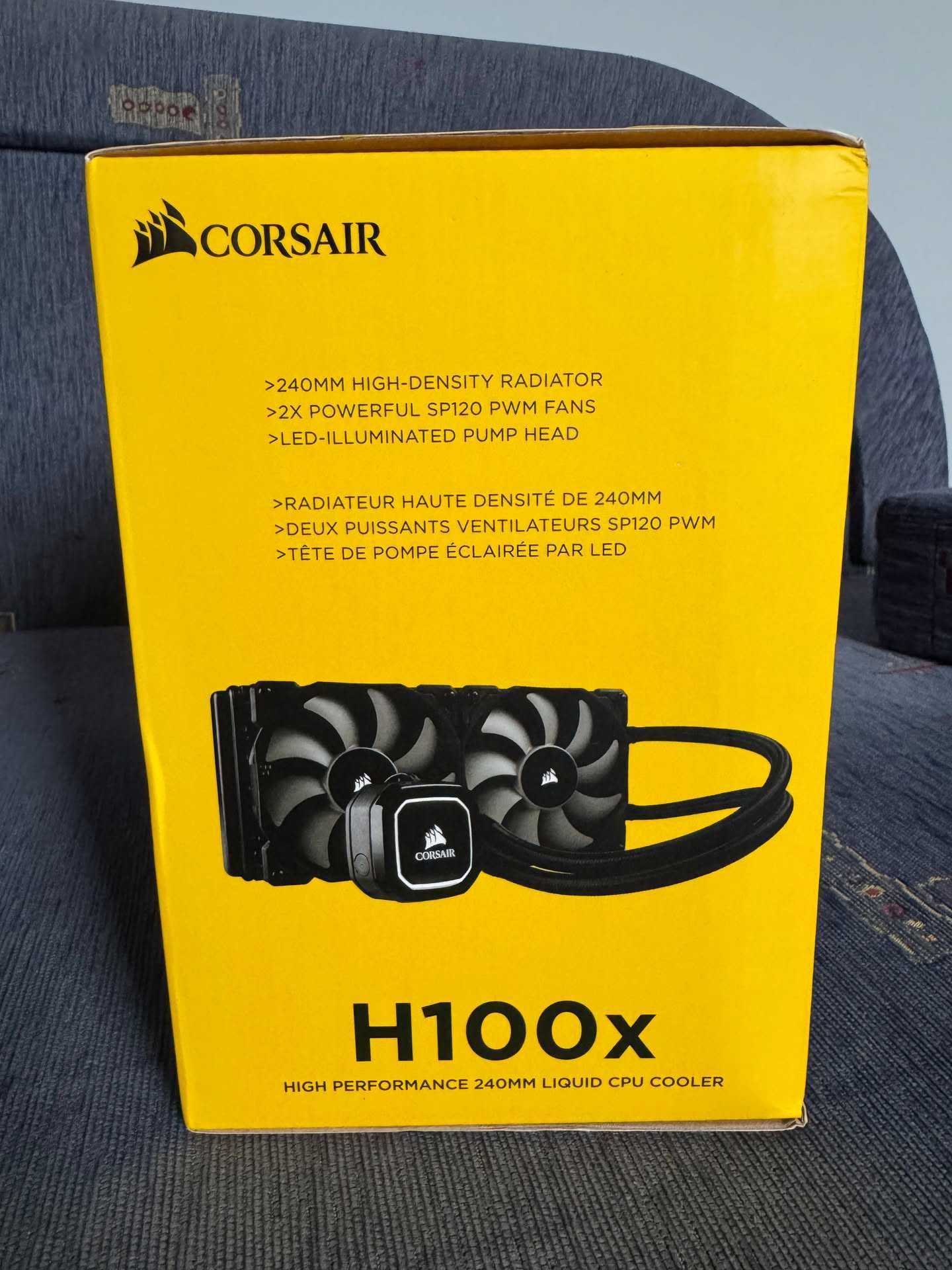 Corsair H100x chłodzenie wodne AIO 240mm