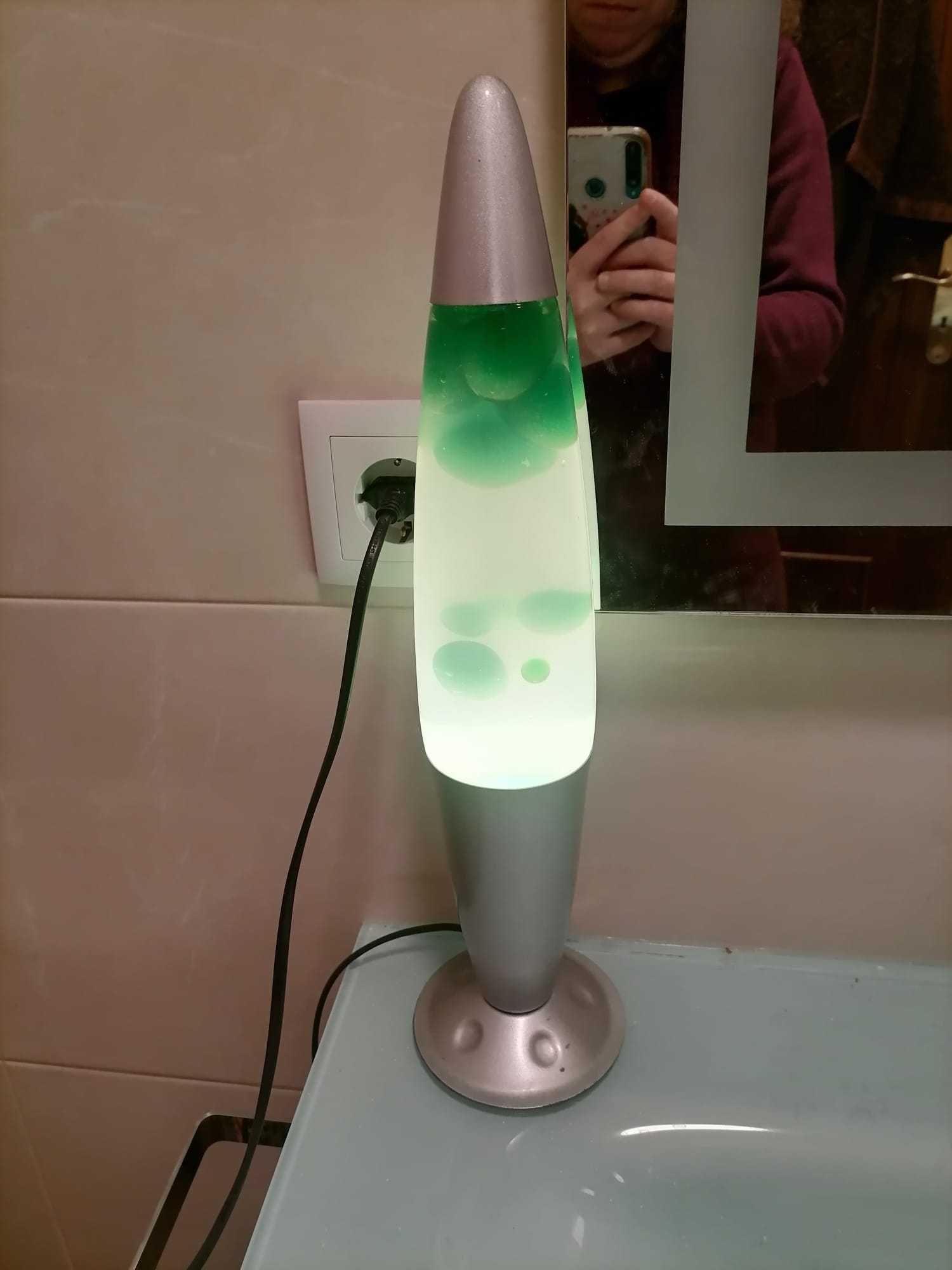Lampada Lava - Verde