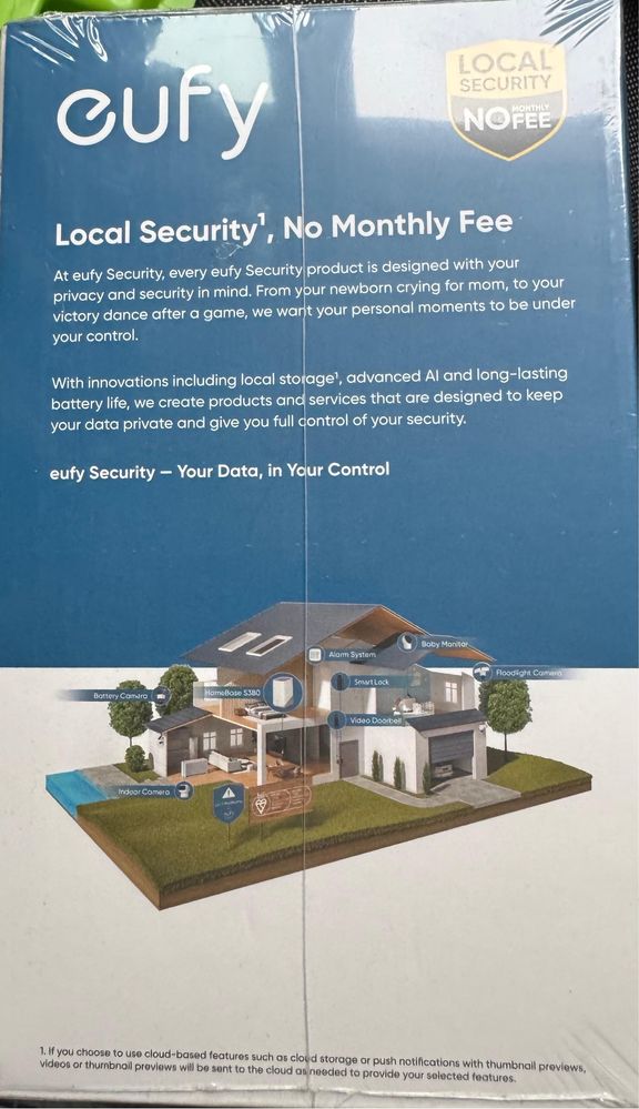 Eufy Security HomeBase S380, центр управління безпекою