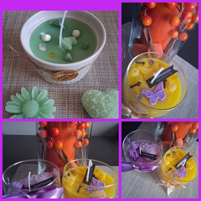 Swieczki intecyjne/Handmade
