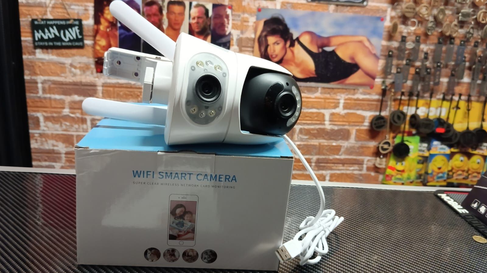 IP Wi-Fi PTZ камера відеонагляду Boavision на два обєктива