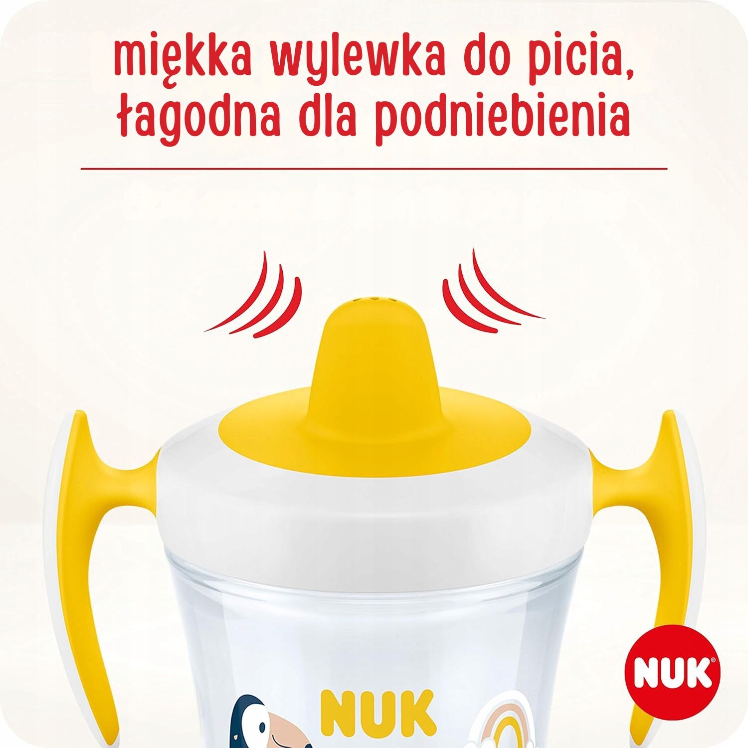 Zestaw Kubków Niekapków Nuk Mini Cups 3-W-1