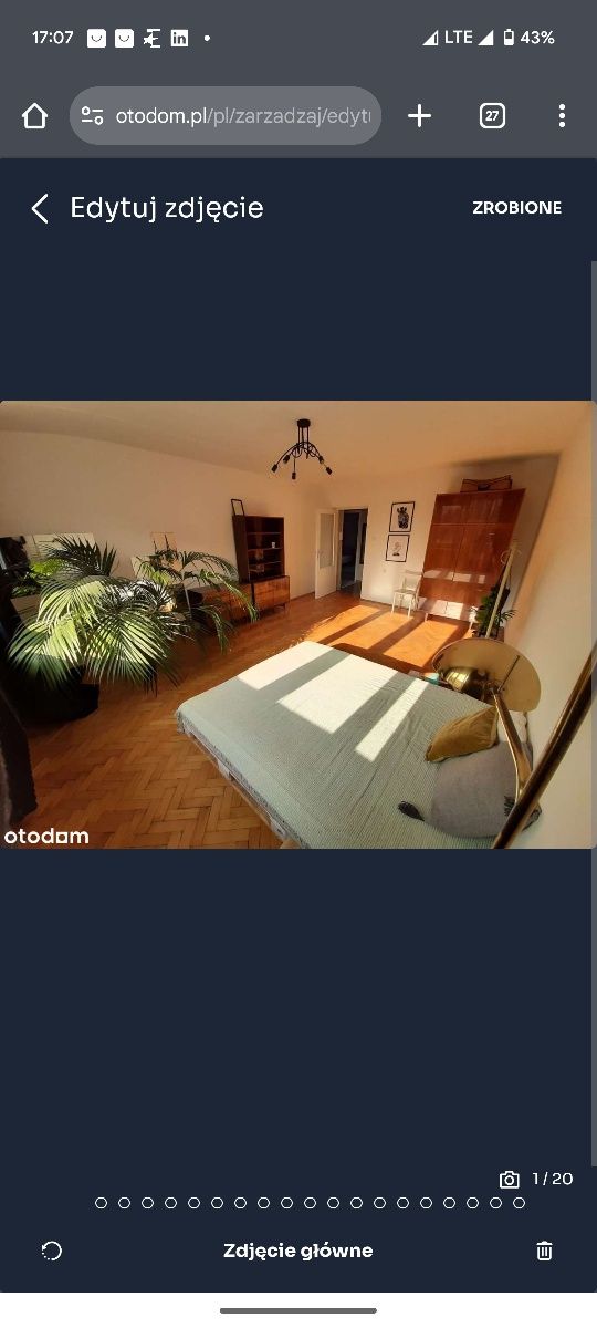 Materac IKEA 160x200 średnio twardy Jeżyce
