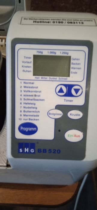 Хлібопічка бу із 10 функціями