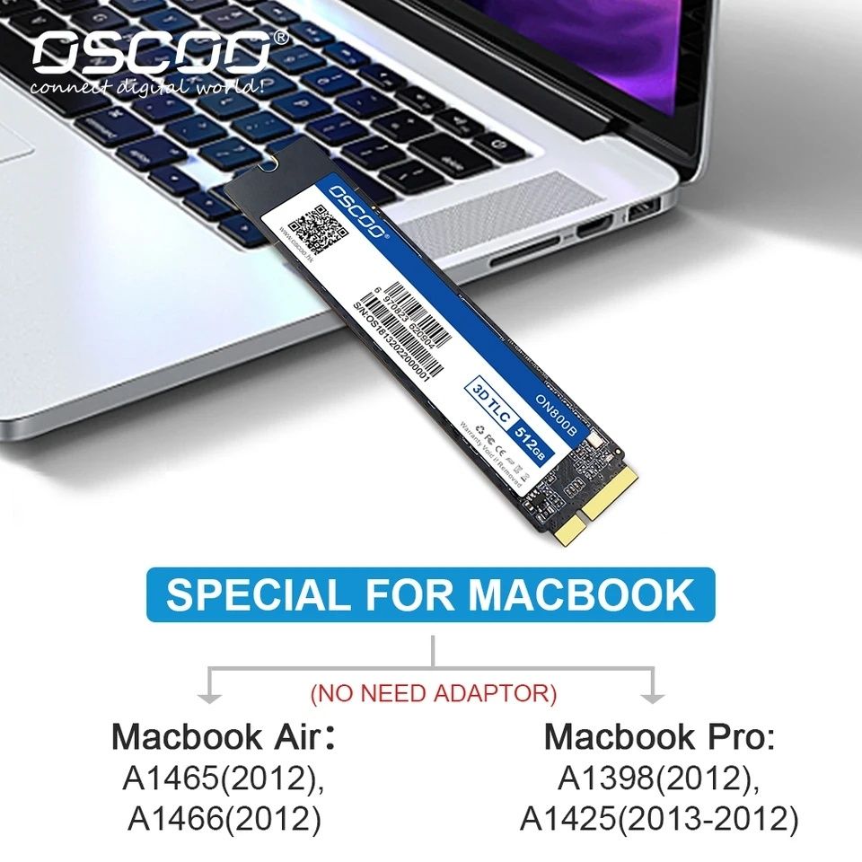 New! Apple SSD диск 256 512gb 1Tb MacBook Air Pro 2012 2013 2014 2015