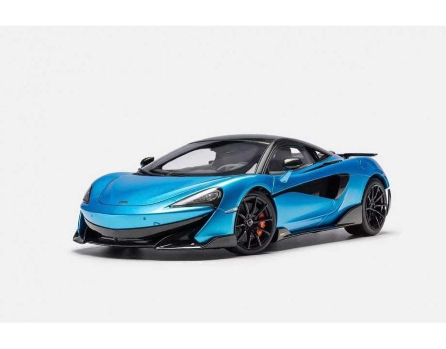 1/18 mclaren 600 lt metallic blue (lcd models)