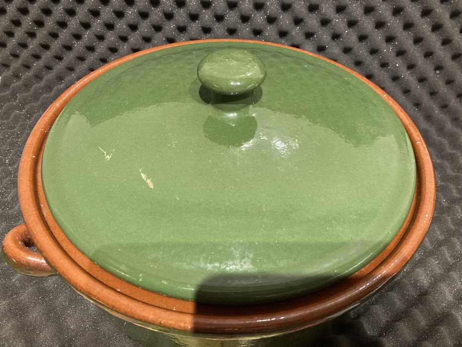 Tacho de barro vidrado
