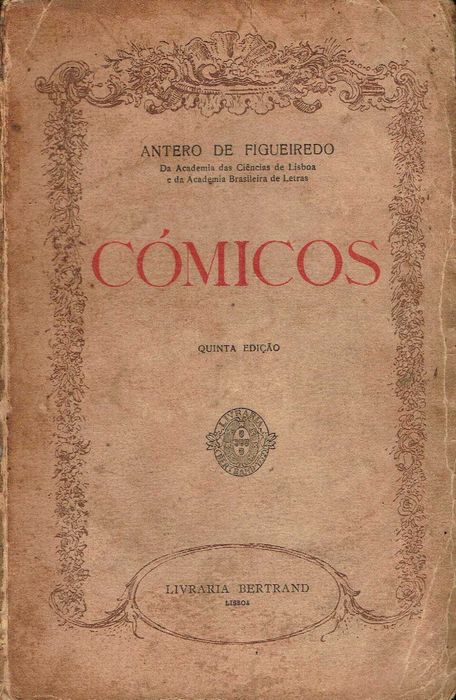 4952 - Livros de Antero de Figueiredo 1