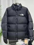 1996 Retro Nuptse 700 Fill Packable Jacket Recycled Black S
