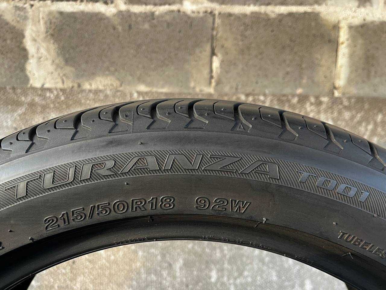 Шини 215/50 R18 BRIDGESTONE TURANZA T001 7mm