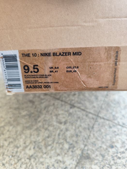 Nike x Off-White Blazer Mid "Grim Reaper"