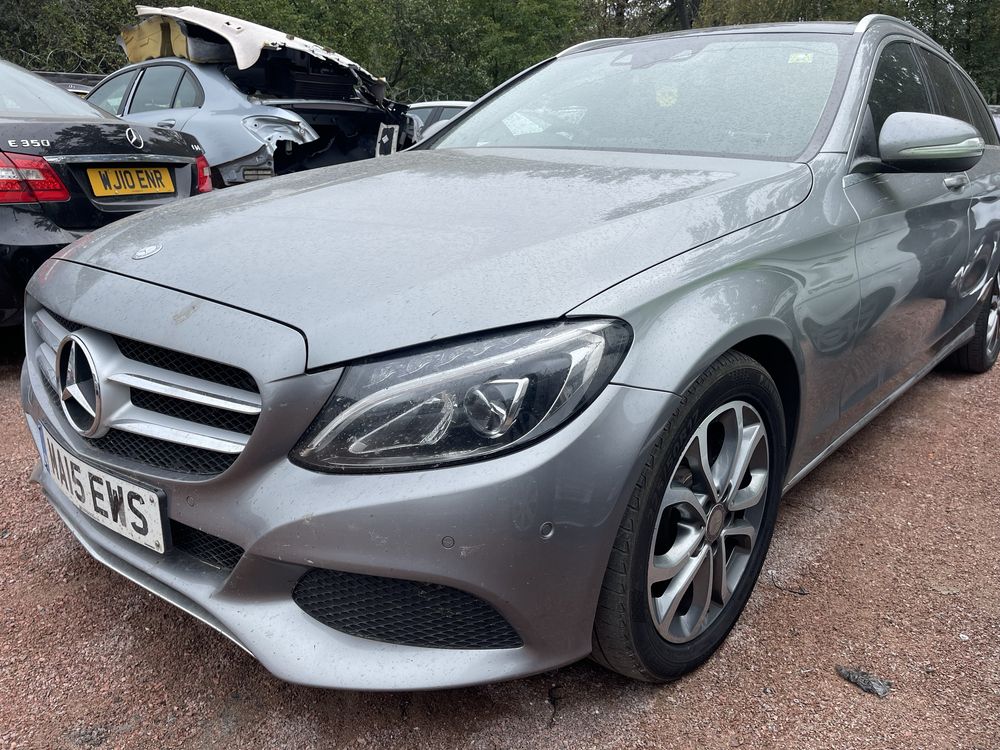 Морда капот бампер фара W205 Mercedes C Class 205