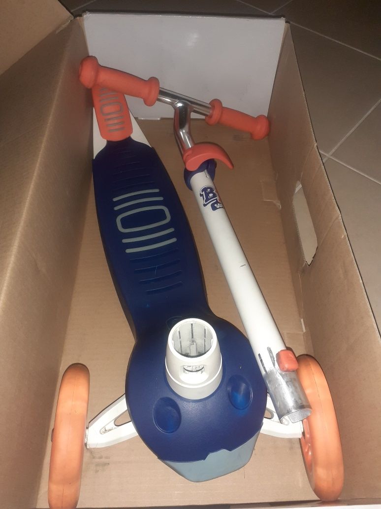 Trotinete com três rodas, com luzes, B1500, Decathlon