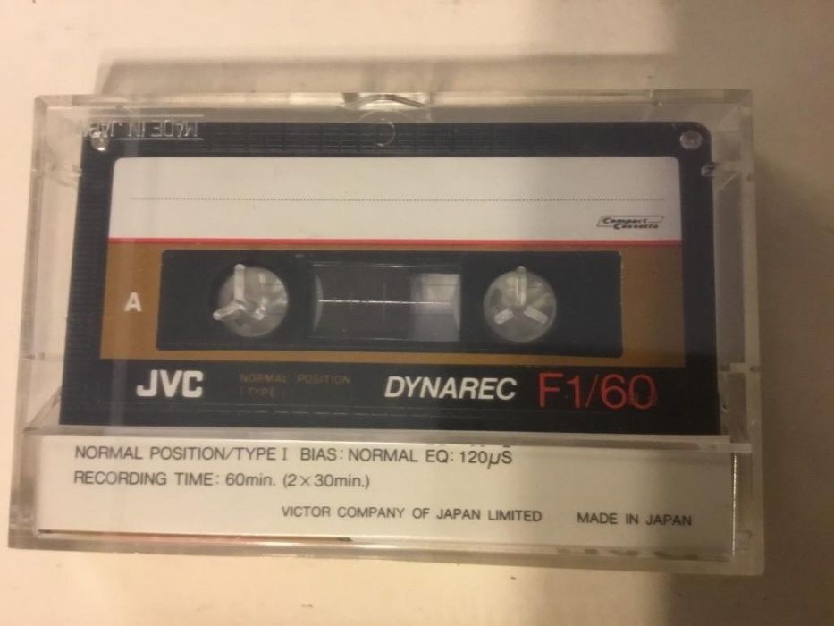 Кассета аудио новая JVC Dynarec F1 60