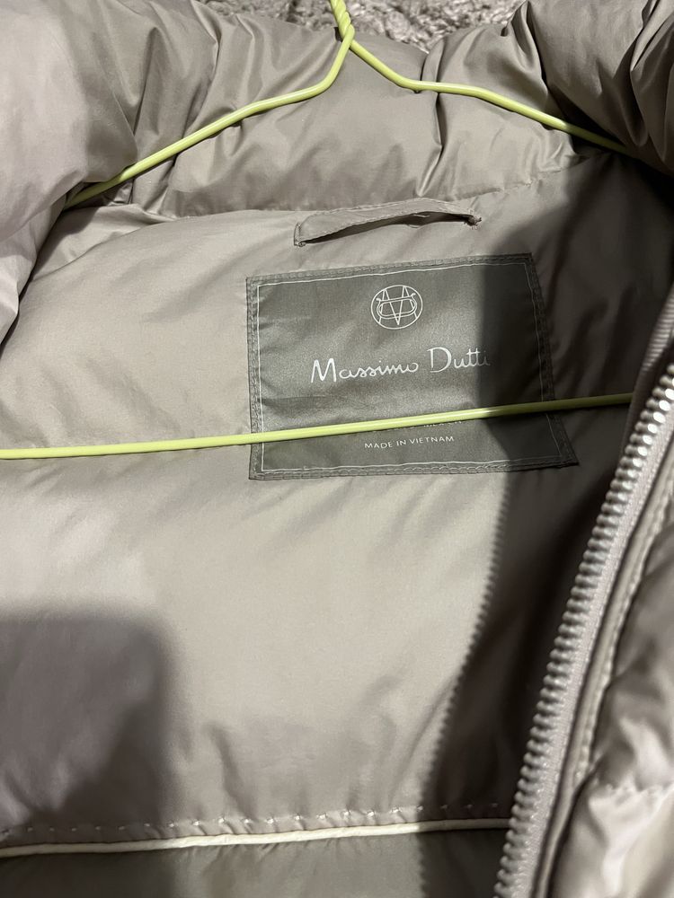 Massimo dutti пуховик S