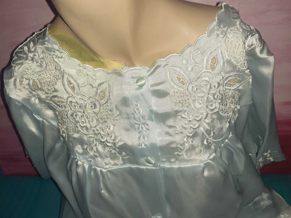 Robe e Camisa em Cetim