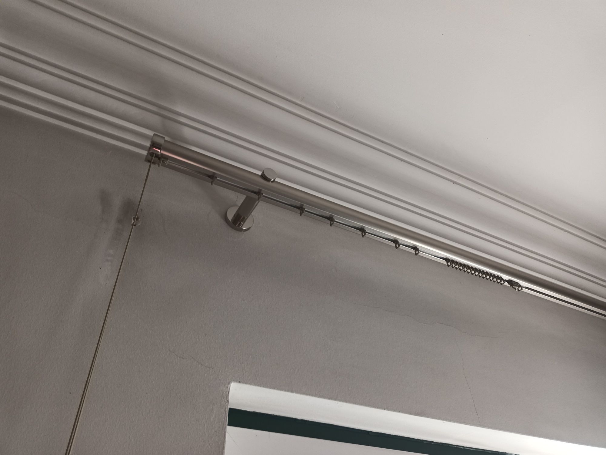 2 Varões cortinas em inox
