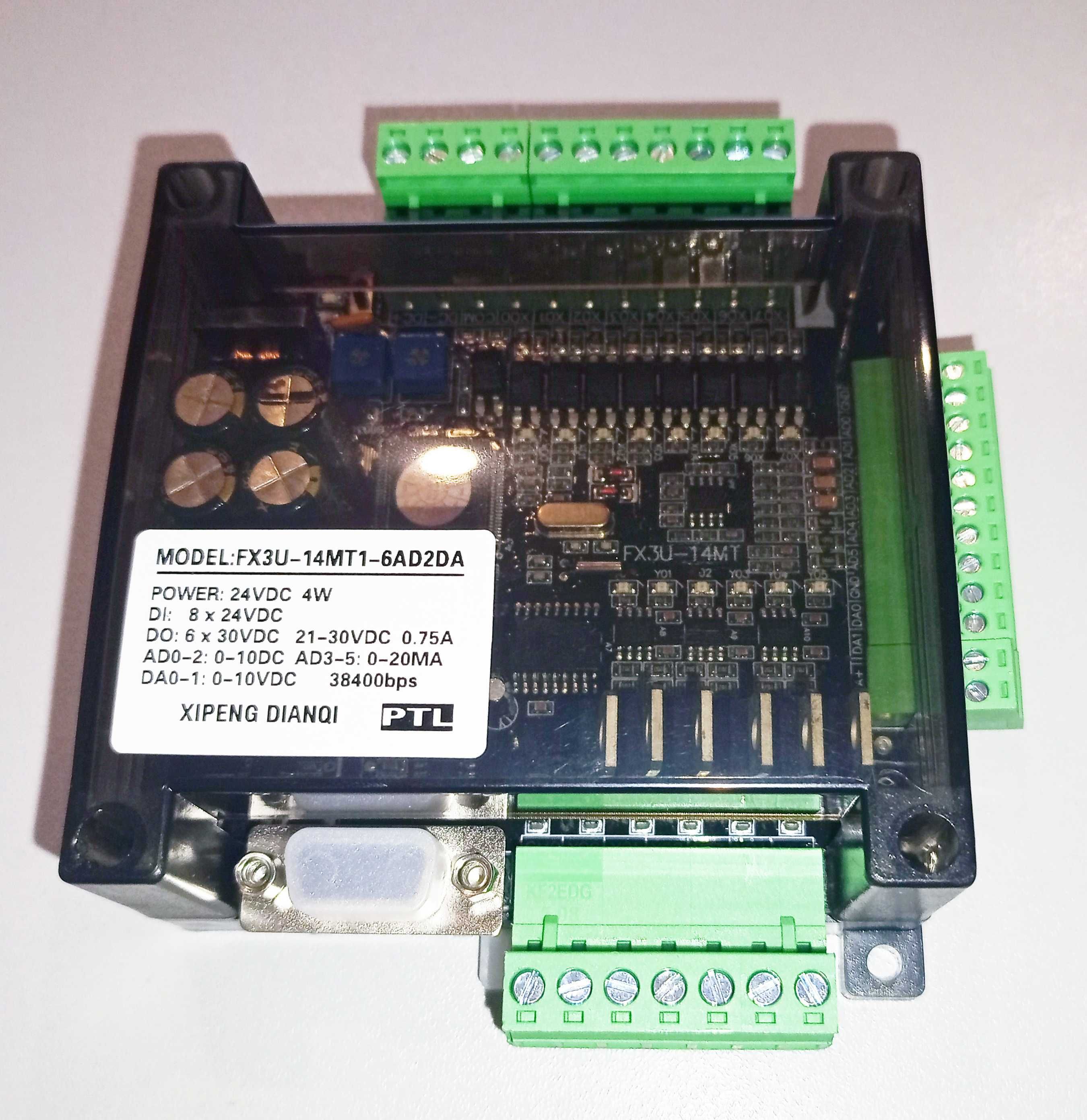 ПЛК контролер PLC FX3U-14mt; FX3U-24mt; FX3U-32mt; FX3U-48mt