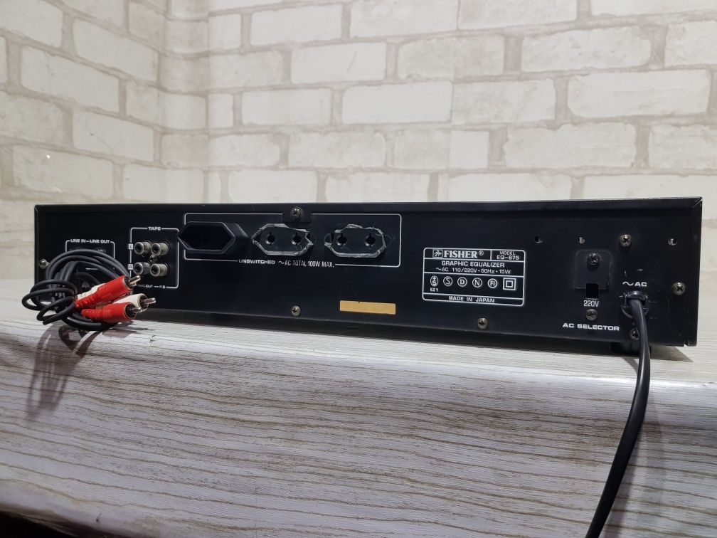 Еквалайзер FISHER EQ-875, 9 смуг, б/у з Німеччини