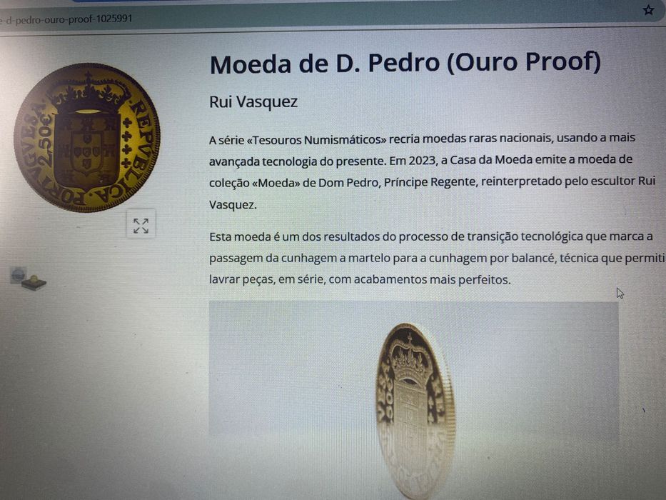 Moeda de D. Pedro