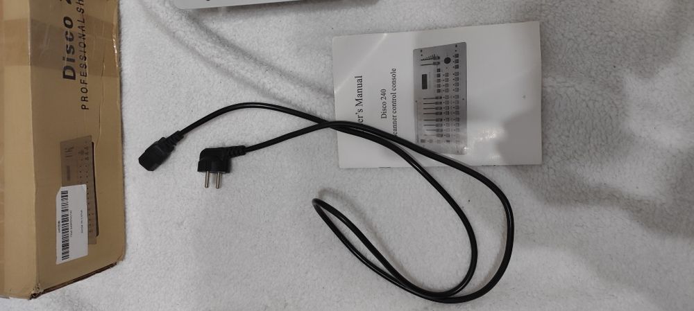 Controlador disco 240 DMX 512