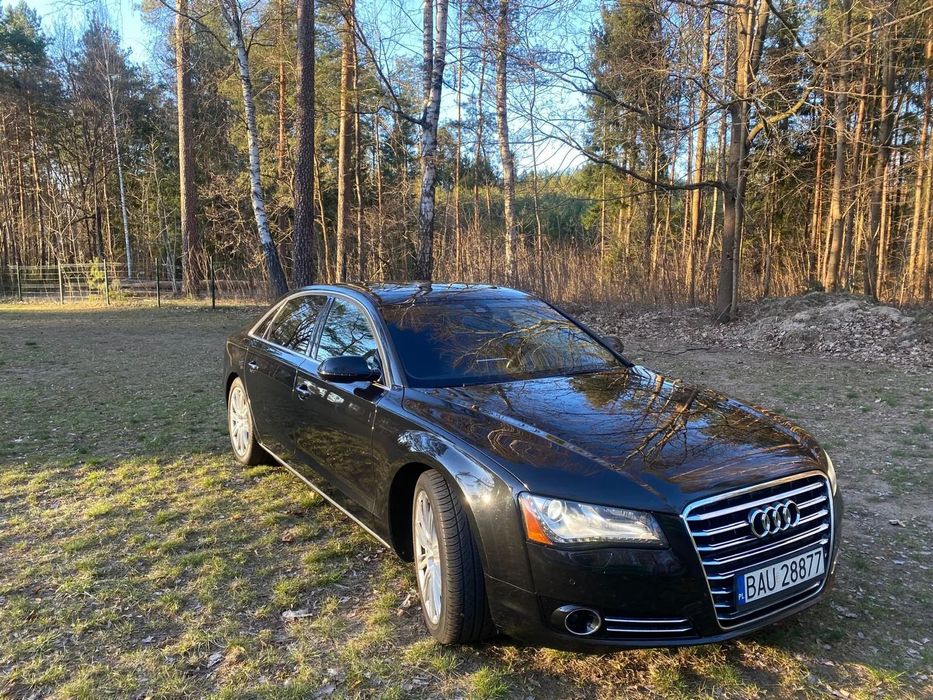 Audi A8 Na sprzedaż oferuję luksusową limuzynę Audi A8L Long z 2013 roku.
