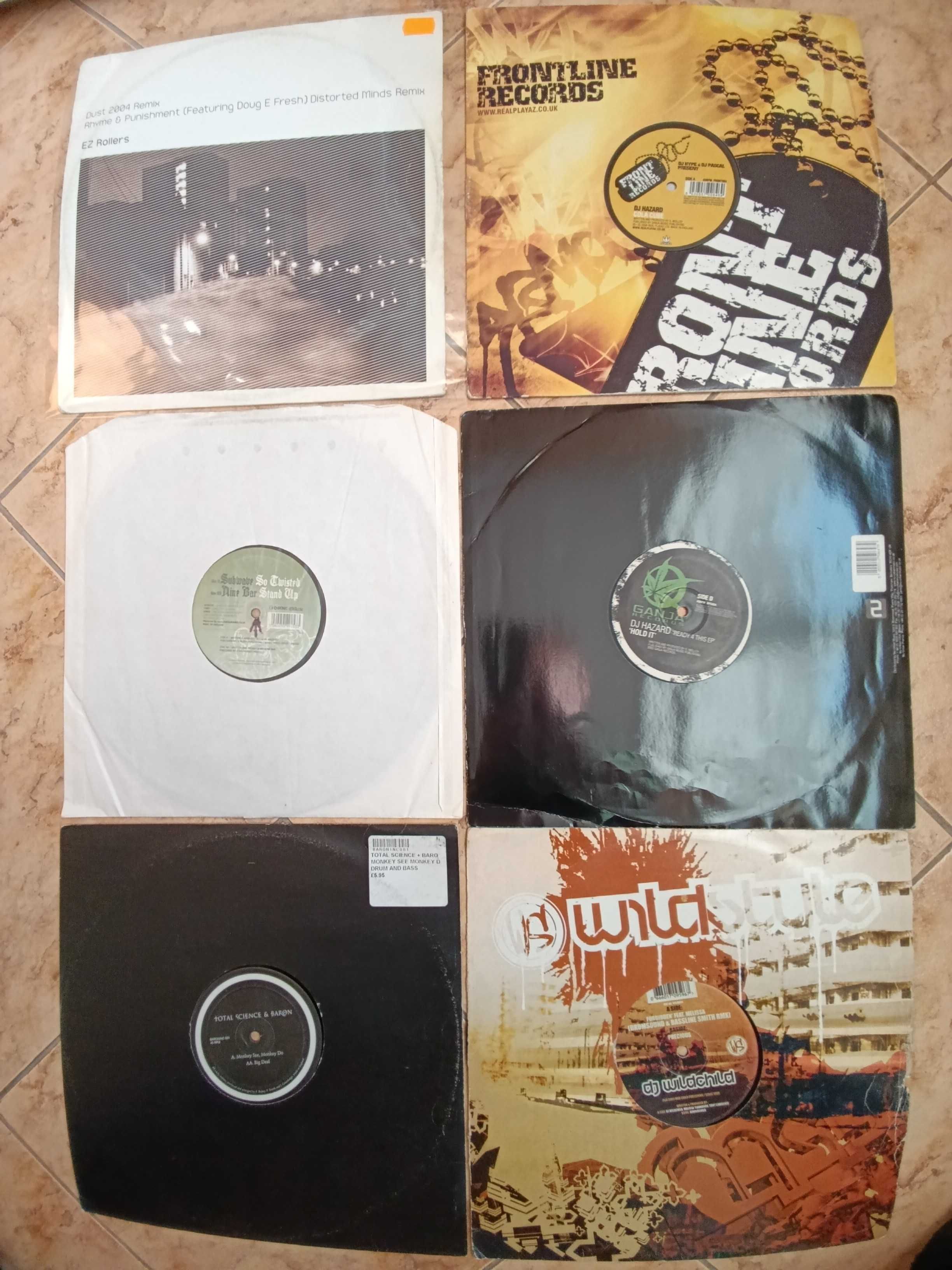 Zestaw 31 płyt winylowych DRUM N BASS