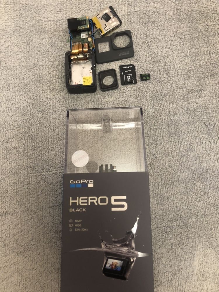 GoPro HERO 5 Black (CHDHX-501) + акссесуары