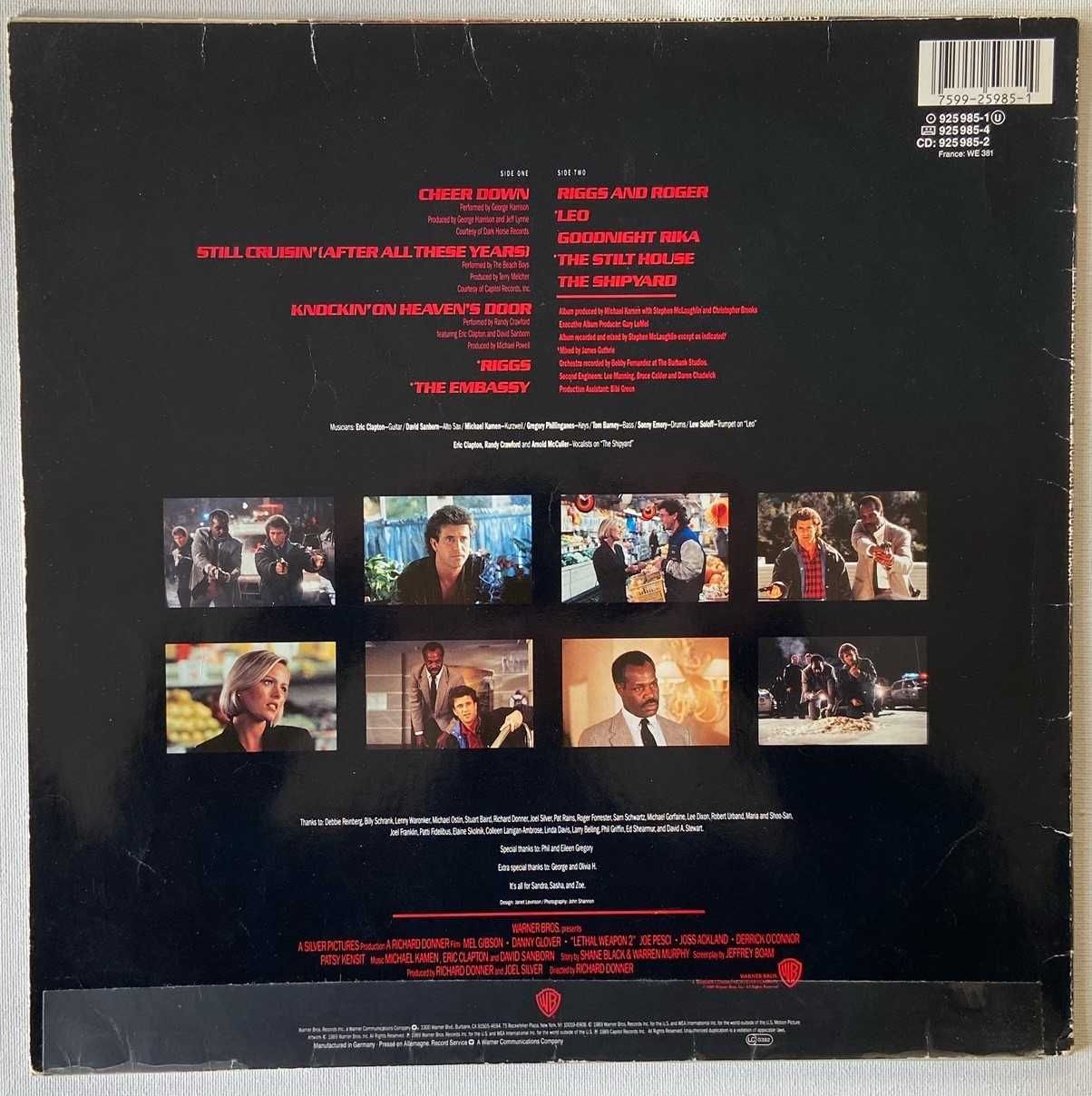 Various – Lethal Weapon 2 (Original Motion Picture Soundtrack)