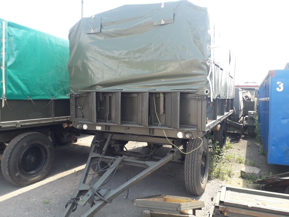 Przyczepa d46 4.5 tony, stan perfekcyjny, z wojska