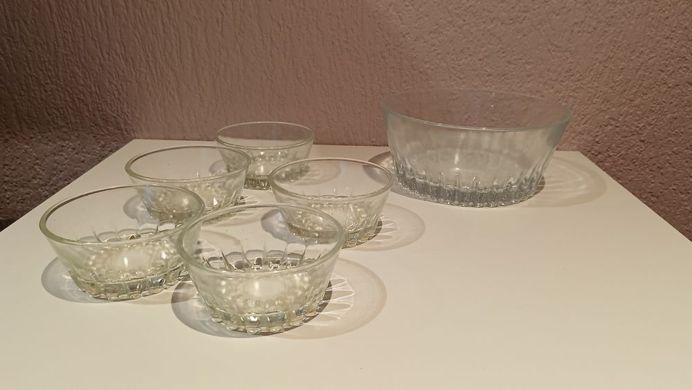 Salaterki krople rosy Ząbkowice PRL