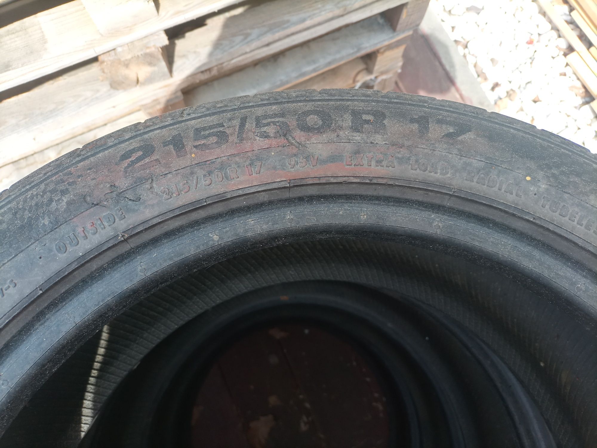 4 opony Continental 215/50 R17 lato